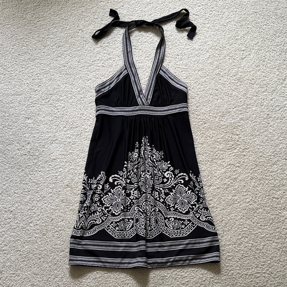 EUC BCBG halter sundress